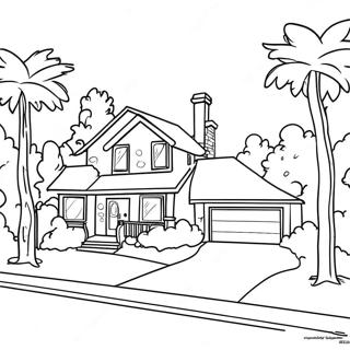 Real Estate Coloring Page | Real Estate coloring page