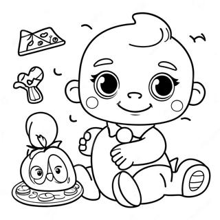 Baby John Kleurplaten