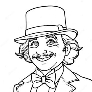 Wonka Bar Coloring Page | Wonka Bar coloring page