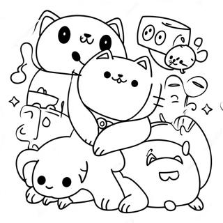 Battle Cats Coloring Page | Battle Cats coloring page