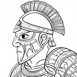 Gladiator Coloring Page | Gladiator coloring page