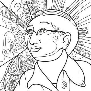 Self Regulation Techniques Coloring Page | Self Regulation coloring page