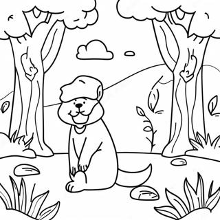 Ecclesiastes Nature Scene Coloring Page | Ecclesiastes coloring page