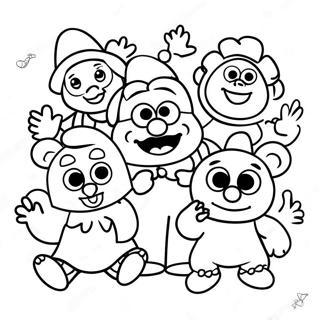Muppet Babies Coloring Page | Muppet Babies coloring page