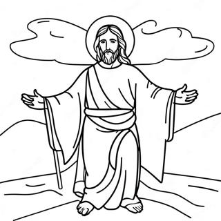 Follow Jesus Coloring Page | Follow Jesus coloring page