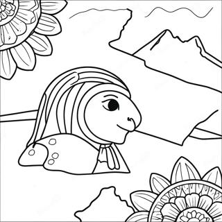 Washington State Outline Coloring Page | Washington State coloring page