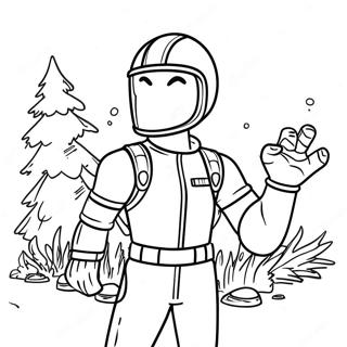 Fortnite Chapter 2 Season 2 Coloring Page | Fortnite Chapter 2 Season 2 coloring page