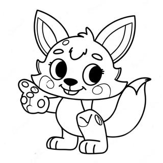 Funtime Foxy Fargeleggingssider