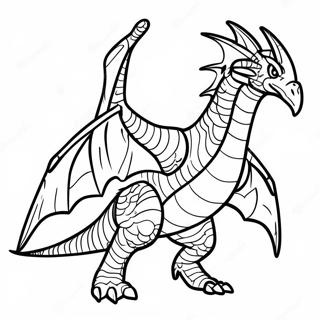 Rodan Coloring Page | Rodan coloring page
