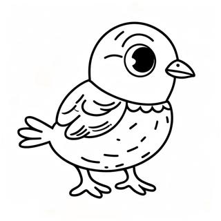 Quail Coloring Pages