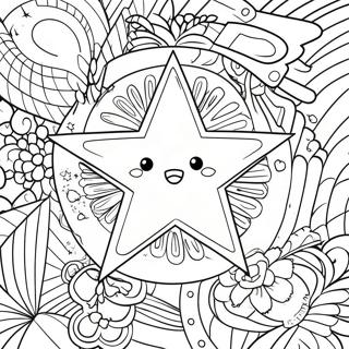 Star Coloring Page | The Star coloring page