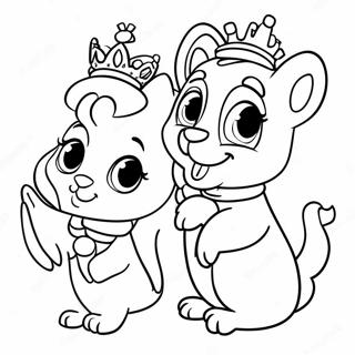 Palace Pets Coloring Page | Palace Pets coloring page