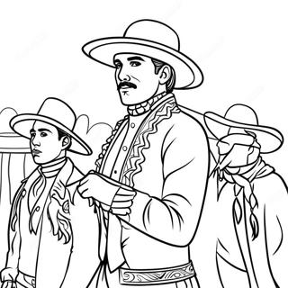 Charro Days Coloring Pages