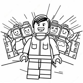 Lego Movie Coloring Page | Lego Movie coloring page