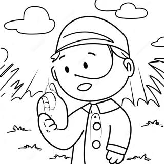 Stranger Danger Awareness Coloring Page | Stranger Danger coloring page