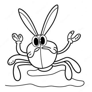 Mr Krabs Coloring Page | Mr Krabs coloring page