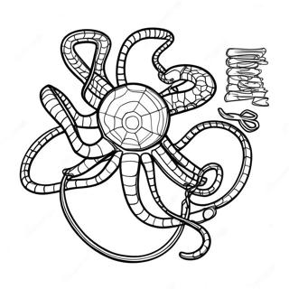 Doc Ock Spidey Kleurplaten