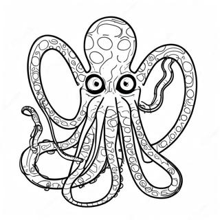 Doc Ock with Tentacles Coloring Page | Doc Ock Spidey coloring page