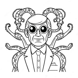 Doc Ock Spidey Värityskuvat