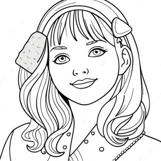Twice Coloring Page | Twice coloring page