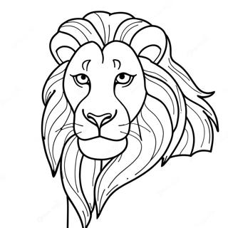 Leon the Lion Coloring Page | Leon coloring page