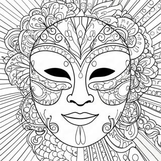 The Mask Coloring Pages