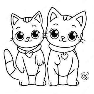 Adventurous Super Kitties Coloring Page | Super Kitties Bitsy coloring page