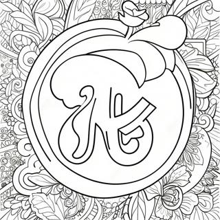 Phillies Logo Coloring Page | Phillies coloring page