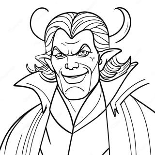 Mephiles the Dark Coloring Page | Mephiles the Dark coloring page