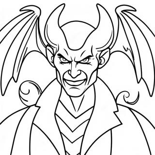 Evil Mephiles the Dark Coloring Page | Mephiles the Dark coloring page