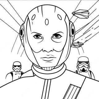 Star Wars Untuk Dewasa Halaman Mewarnai