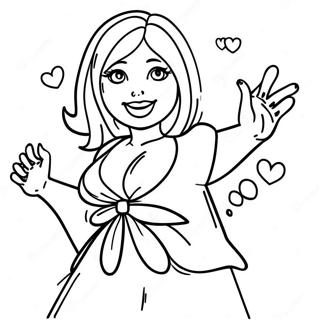 Bad Bitch Empowerment Coloring Page | Bad Bitch coloring page