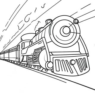 Expresso Polar Páginas para Colorir