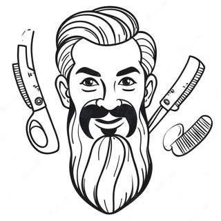 Friseur Malvorlagen