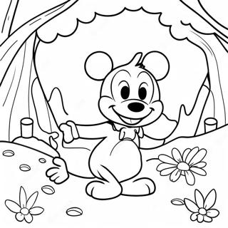 Disney Summer Coloring Page | Disney Summer coloring page