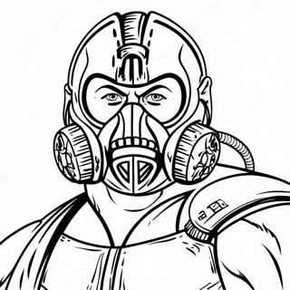 Bane Páginas para Colorir