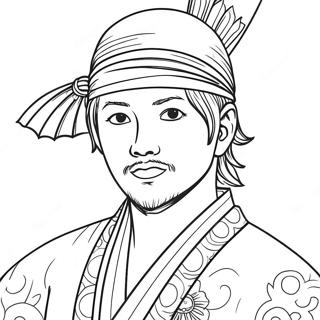 Zenitsu Coloring Page | Zenitsu coloring page