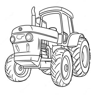 Otis the Tractor Coloring Page | Otis the Tractor coloring page