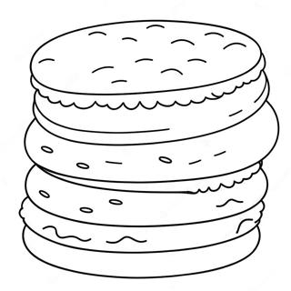 Biscuit Coloring Page | Biscuit coloring page