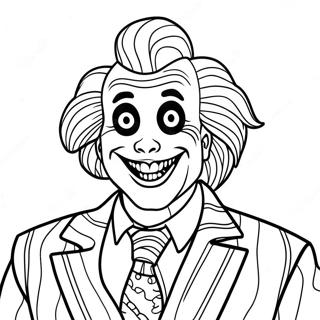 Beetlejuice Coloring Page | Beetlejuice coloring page