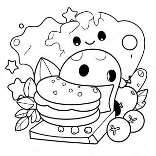 Open Coloring Page for Kids | Open coloring page