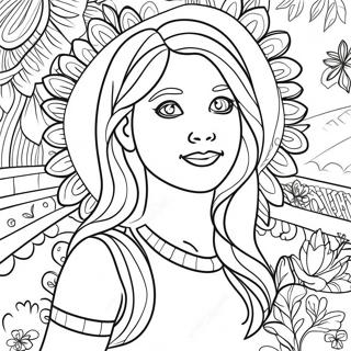 All About Me Coloring Page | All About Me coloring page