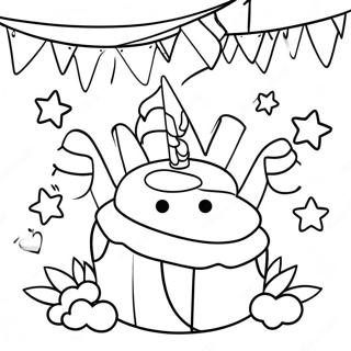 Feliz Cumpleaños Coloring Page | Feliz Cumpleaños coloring page