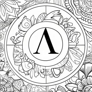 Alpha En Omega Kleurplaten