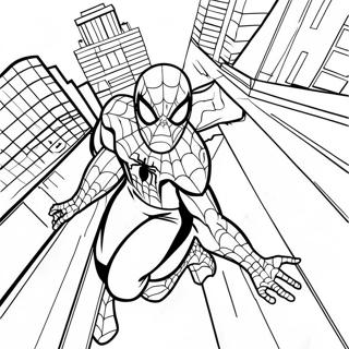 Spider Man No Way Home Coloring Page