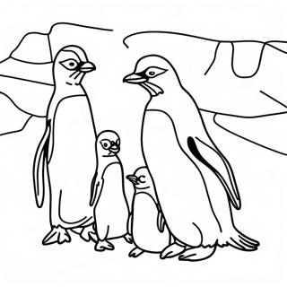 Mr Popper's Penguins Coloring Page | Mr Popper's Penguins coloring page