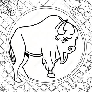 Buffalo Sabres Logo Coloring Page | Buffalo Sabres coloring page