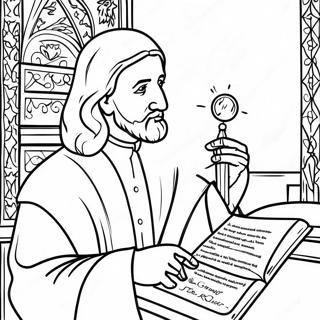 Lord's Prayer Coloring Page | Lord's Prayer Children's coloring page