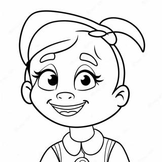 Penny Proud Coloring Page | Penny Proud coloring page