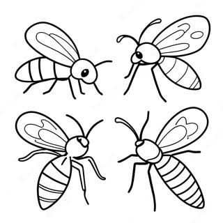 Insect Coloring Page | Insect coloring page